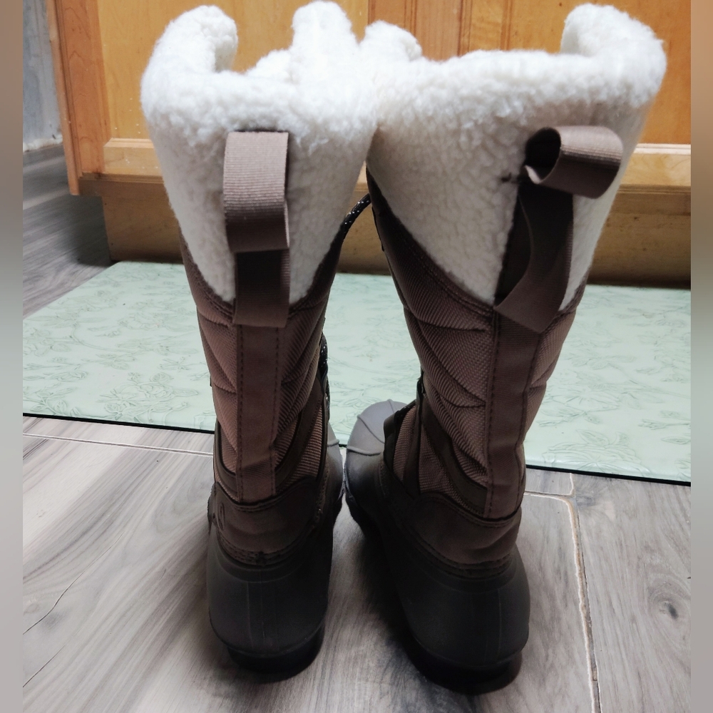 Lands end Expedition Insulated Tall Snow boots Sz-8 - Picture 2 of 7